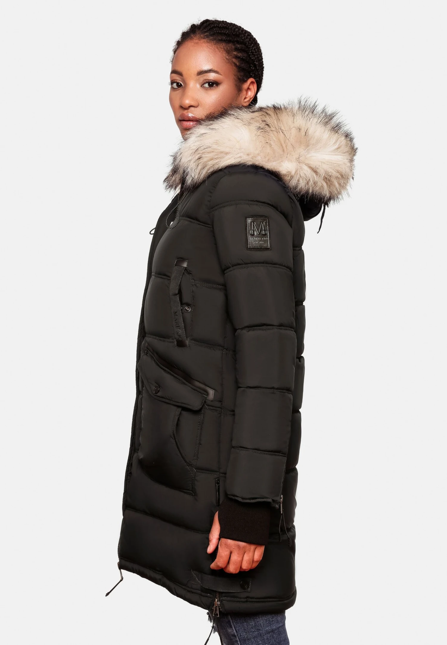 Marikoo Chaskaa - Abrigo De Invierno - Black 5 Marikoo Chaskaa - Abrigo De Invierno - Black - Imagen 3