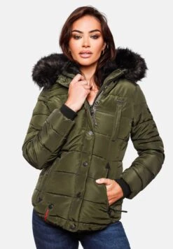 Marikoo Lotusblüte - Chaqueta De Invierno - Olive