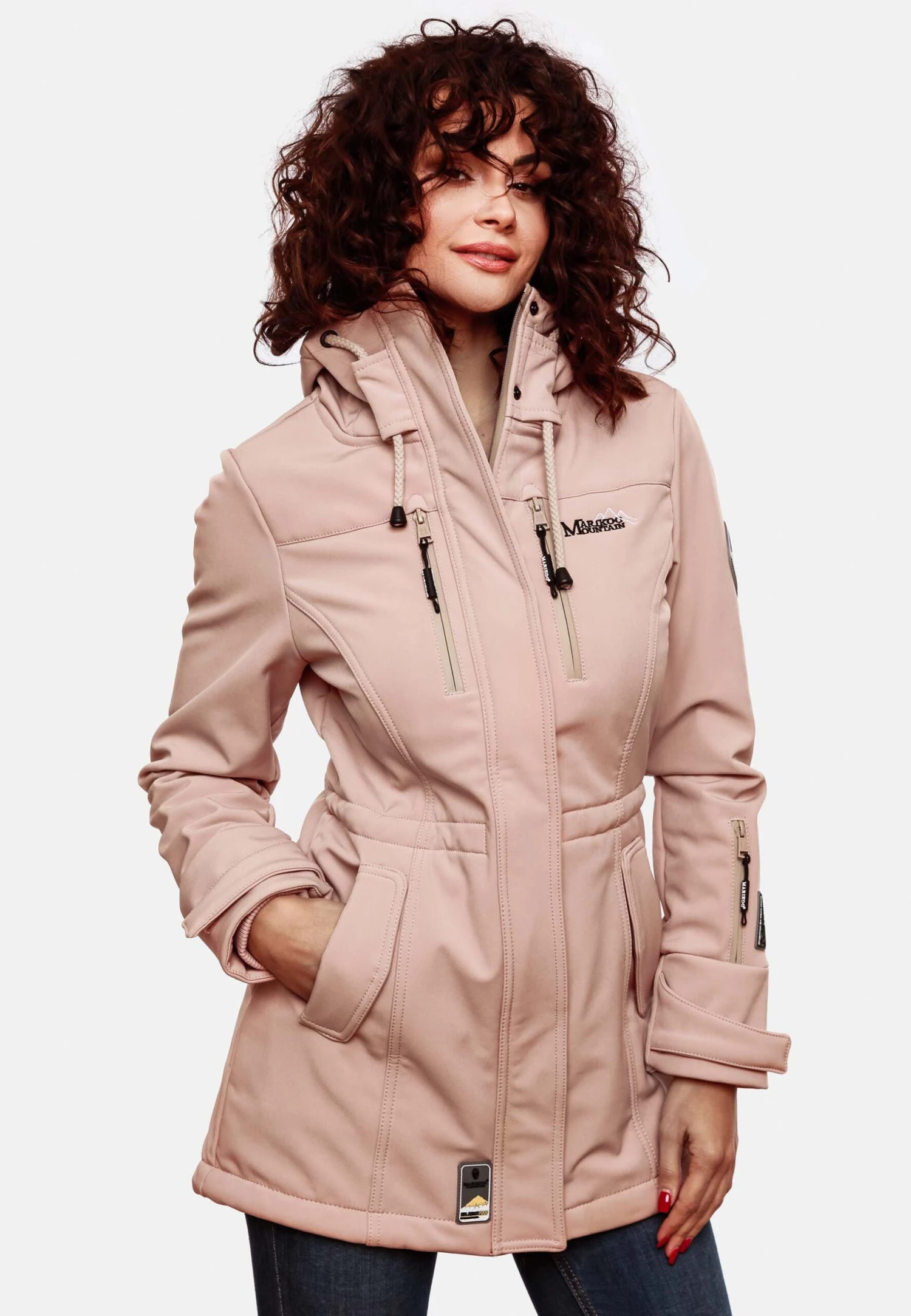 Marikoo Zimtzicke - Parka - Pink 3 Marikoo Zimtzicke - Parka - Pink