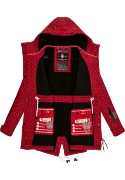 Marikoo Zimtzicke - Parka - Red W Dots 9 Marikoo Zimtzicke - Parka - Red W Dots -Marikoo 5b5c4c325b894db8b6ed89d61026f661