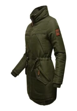 Marikoo Kamii - Abrigo De Invierno - Olive 9 Marikoo Kamii - Abrigo De Invierno - Olive -Marikoo 85ecb7eac43e476d92b8fd44fd742930
