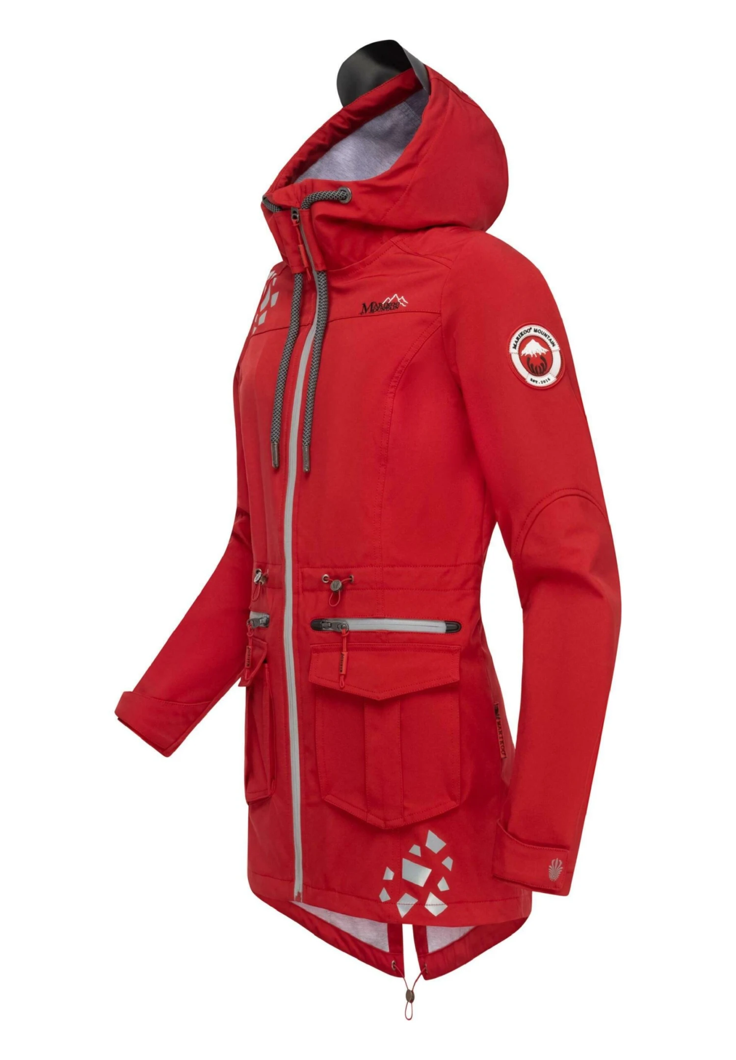 Marikoo Ulissaa - Impermeable - Light Red 4 Marikoo Ulissaa - Impermeable - Light Red - Imagen 2