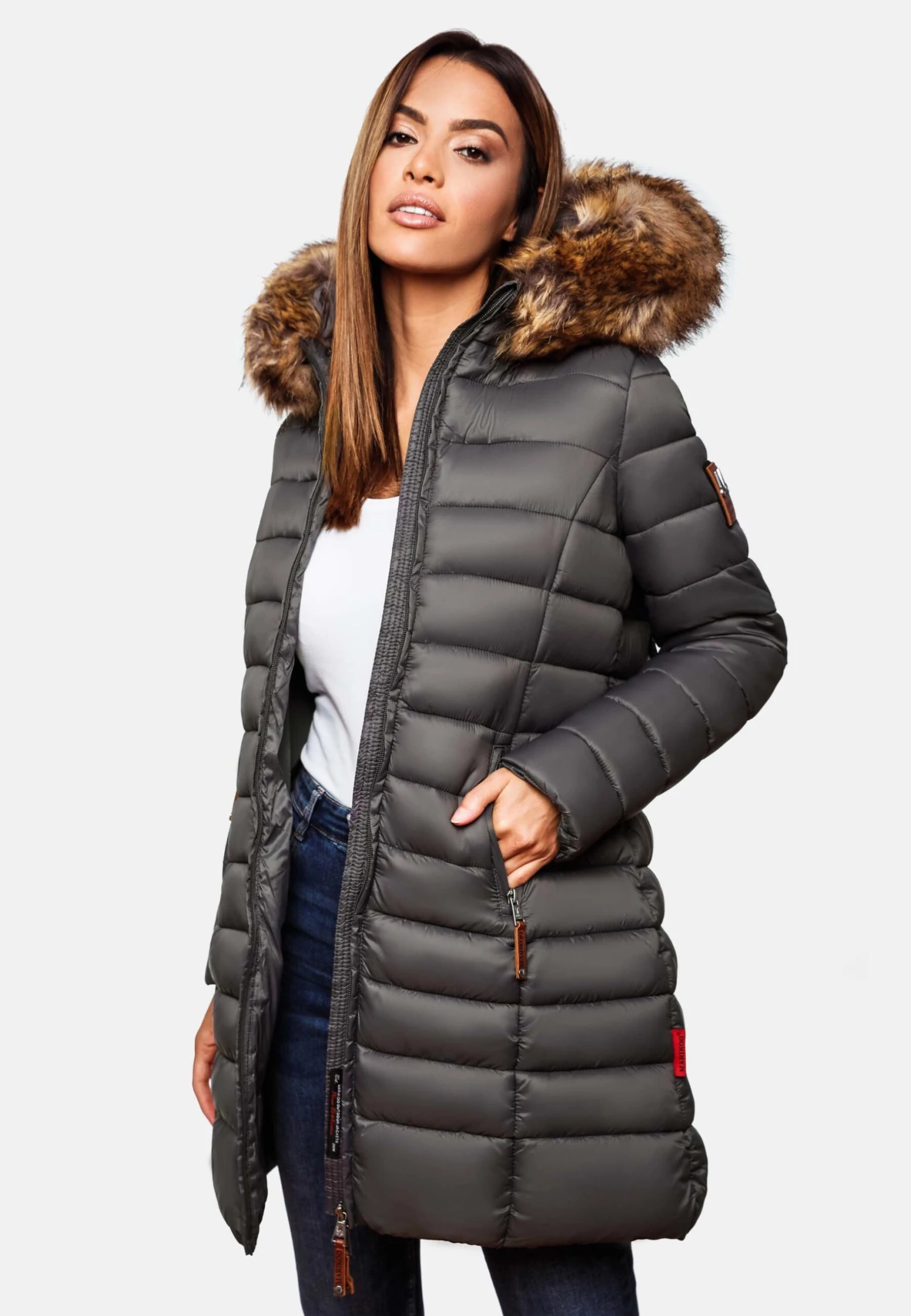 Marikoo Stepp - Abrigo De Invierno - Grey 5 Marikoo Stepp - Abrigo De Invierno - Grey - Imagen 3