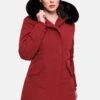 Marikoo Karmaa - Abrigo De Invierno - Blood Red With Black Fur -Marikoo aabca7ea5a8e4a2f917f79e6b8919baf