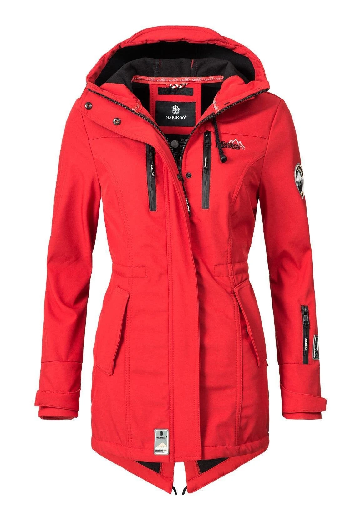 Marikoo Zimtzicke - Parka - Red 3 Marikoo Zimtzicke - Parka - Red