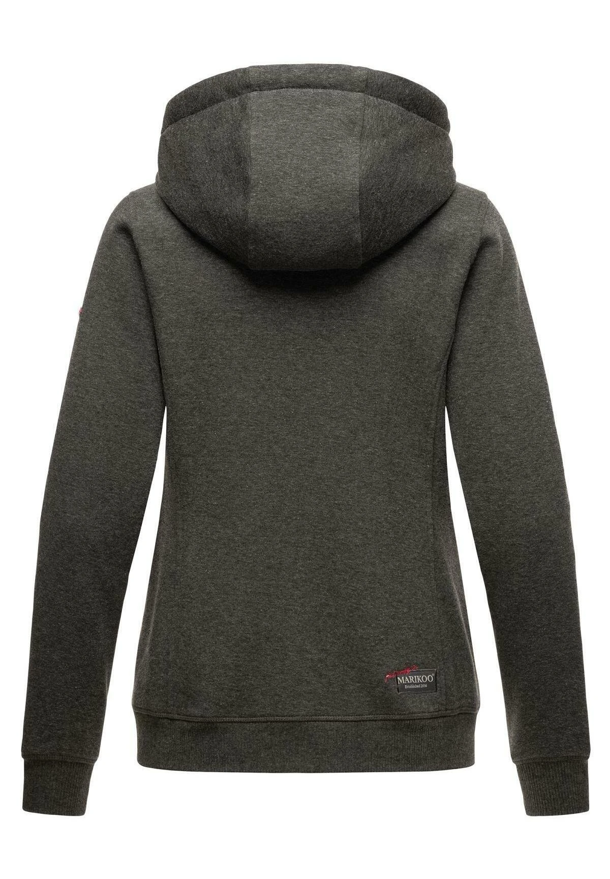 Marikoo Setsunaa - Sudadera Con Cremallera - Darkgreymelange 5 Marikoo Setsunaa - Sudadera Con Cremallera - Darkgreymelange - Imagen 4